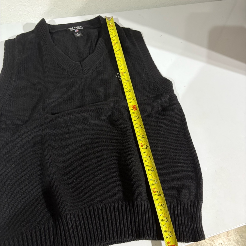 Polo Jeans Knit Vest Size Small - Picture 4 of 5